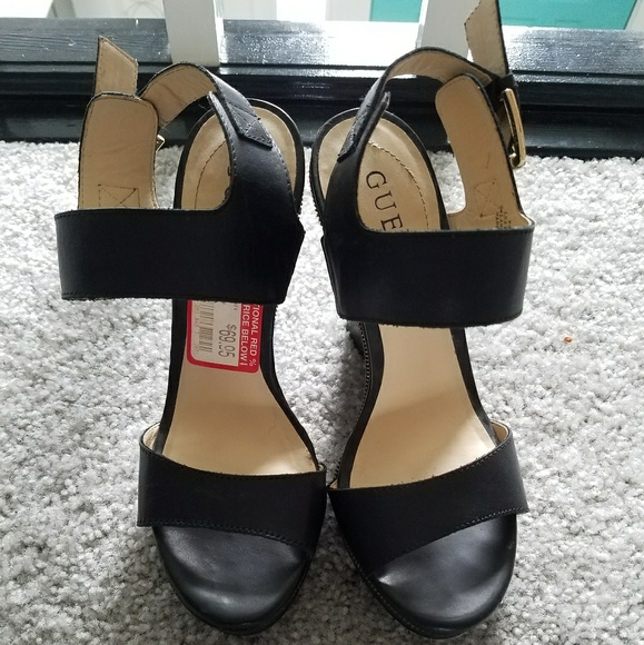 Guess Shoes - Worn Once! EUC! Guess Wedges!